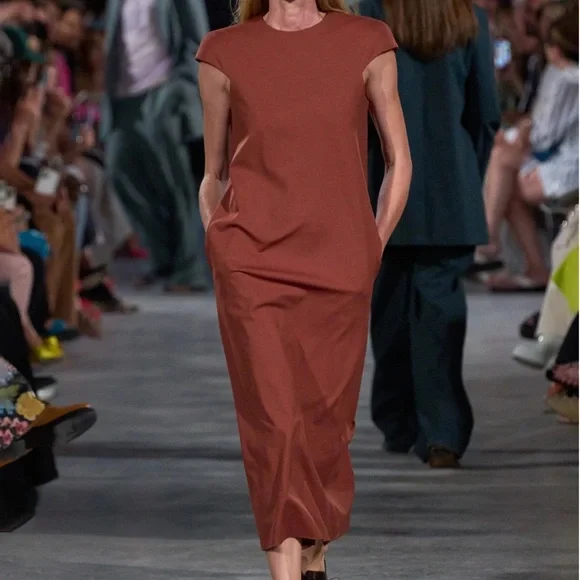 Tibi Compact Ultra Stretch Knit Lean Sleeveless Dress - Picture 4 of 6